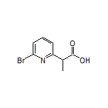 2-(6-Bromopyridin-2-yl)propanoic Acid