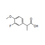 2-(3-Fluoro-4-methoxyphenyl)propanoic Acid