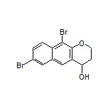 7,10-Dibromo-3,4-dihydro-2H-benzo[g]chromen-4-ol