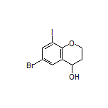 6-Bromo-8-iodochroman-4-ol