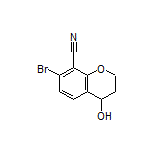 7-Bromo-4-hydroxychroman-8-carbonitrile