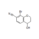 8-Bromo-4-hydroxychroman-7-carbonitrile