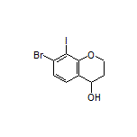 7-Bromo-8-iodochroman-4-ol