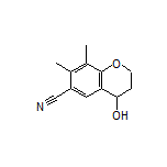 4-Hydroxy-7,8-dimethylchroman-6-carbonitrile