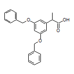 2-[3,5-Bis(benzyloxy)phenyl]propanoic Acid