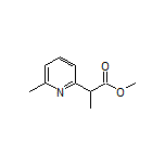 Methyl 2-(6-Methylpyridin-2-yl)propanoate