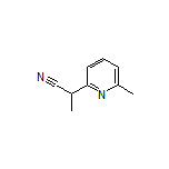 2-(6-Methylpyridin-2-yl)propanenitrile