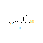 1-(2-Bromo-6-fluoro-3-methoxyphenyl)-N-methylmethanamine