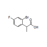 2-(2-Bromo-4-fluorophenyl)propanoic Acid