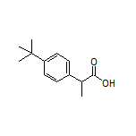 2-[4-(tert-Butyl)phenyl]propanoic Acid