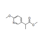 Methyl 2-(6-Methoxypyridin-3-yl)propanoate