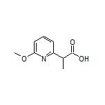 2-(6-Methoxypyridin-2-yl)propanoic Acid