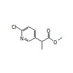 Methyl 2-(6-Chloropyridin-3-yl)propanoate