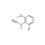 2-(2-Fluoro-6-methoxyphenyl)propanenitrile