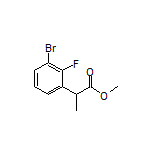 Methyl 2-(3-Bromo-2-fluorophenyl)propanoate