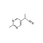 2-(2-Methylpyrimidin-5-yl)propanenitrile