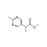 Methyl 2-(2-Methylpyrimidin-5-yl)propanoate