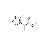 Methyl 2-(2,5-Dimethylthiophen-3-yl)propanoate