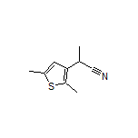 2-(2,5-Dimethylthiophen-3-yl)propanenitrile