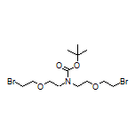 2-(2-Bromoethoxy)-N-[2-(2-bromoethoxy)ethyl]-N-Boc-ethanamine