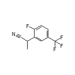 2-[2-Fluoro-5-(trifluoromethyl)phenyl]propanenitrile