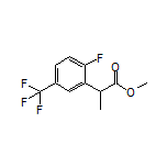 Methyl 2-[2-Fluoro-5-(trifluoromethyl)phenyl]propanoate