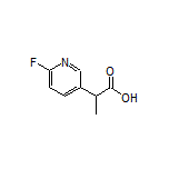 2-(6-Fluoropyridin-3-yl)propanoic Acid