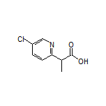 2-(5-Chloropyridin-2-yl)propanoic Acid