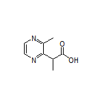 2-(3-Methyl-2-pyrazinyl)propanoic Acid