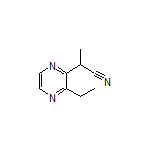 2-(3-Ethyl-2-pyrazinyl)propanenitrile