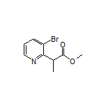 Methyl 2-(3-Bromopyridin-2-yl)propanoate