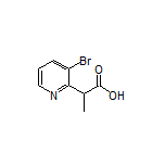 2-(3-Bromopyridin-2-yl)propanoic Acid