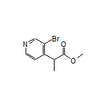 Methyl 2-(3-Bromopyridin-4-yl)propanoate