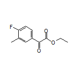 Ethyl 2-(4-Fluoro-3-methylphenyl)-2-oxoacetate