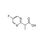 2-(5-Fluoropyrimidin-2-yl)propanoic Acid