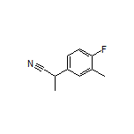 2-(4-Fluoro-3-methylphenyl)propanenitrile