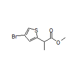 Methyl 2-(4-Bromothiophen-2-yl)propanoate