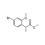 Methyl 2-(4-Bromo-2-methoxyphenyl)propanoate