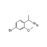 2-(4-Bromo-2-methoxyphenyl)propanenitrile