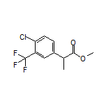 Methyl 2-[4-Chloro-3-(trifluoromethyl)phenyl]propanoate