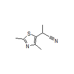 2-(2,4-Dimethylthiazol-5-yl)propanenitrile