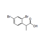 2-(2,4-Dibromophenyl)propanoic Acid