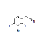 2-(3-Bromo-2,4-difluorophenyl)propanenitrile