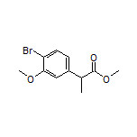 Methyl 2-(4-Bromo-3-methoxyphenyl)propanoate