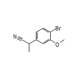 2-(4-Bromo-3-methoxyphenyl)propanenitrile