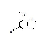 8-Methoxy-2H-chromene-6-carbonitrile