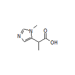 2-(1-Methyl-5-imidazolyl)propanoic Acid