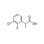 2-(3-Chloro-2-fluorophenyl)propanoic Acid