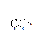 2-(2-Methoxypyridin-3-yl)propanenitrile