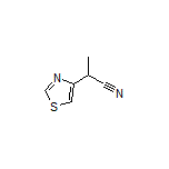 2-(4-Thiazolyl)propanenitrile